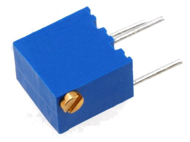 Potentiometer: montage-; meerslagen; 22kΩ; 250mW; ±10%; lineair Potentiometer: montage-; meerslagen; 22kΩ; 250mW; ±10%; lineair